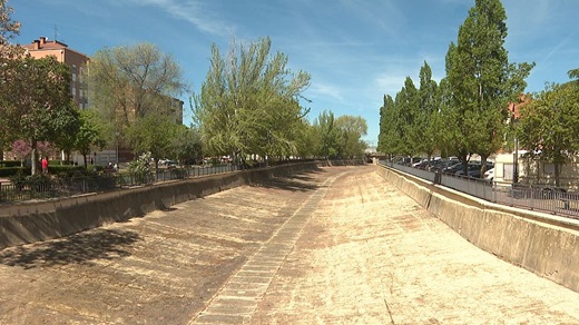 Un río de cemento en Medina del Campo REPOR